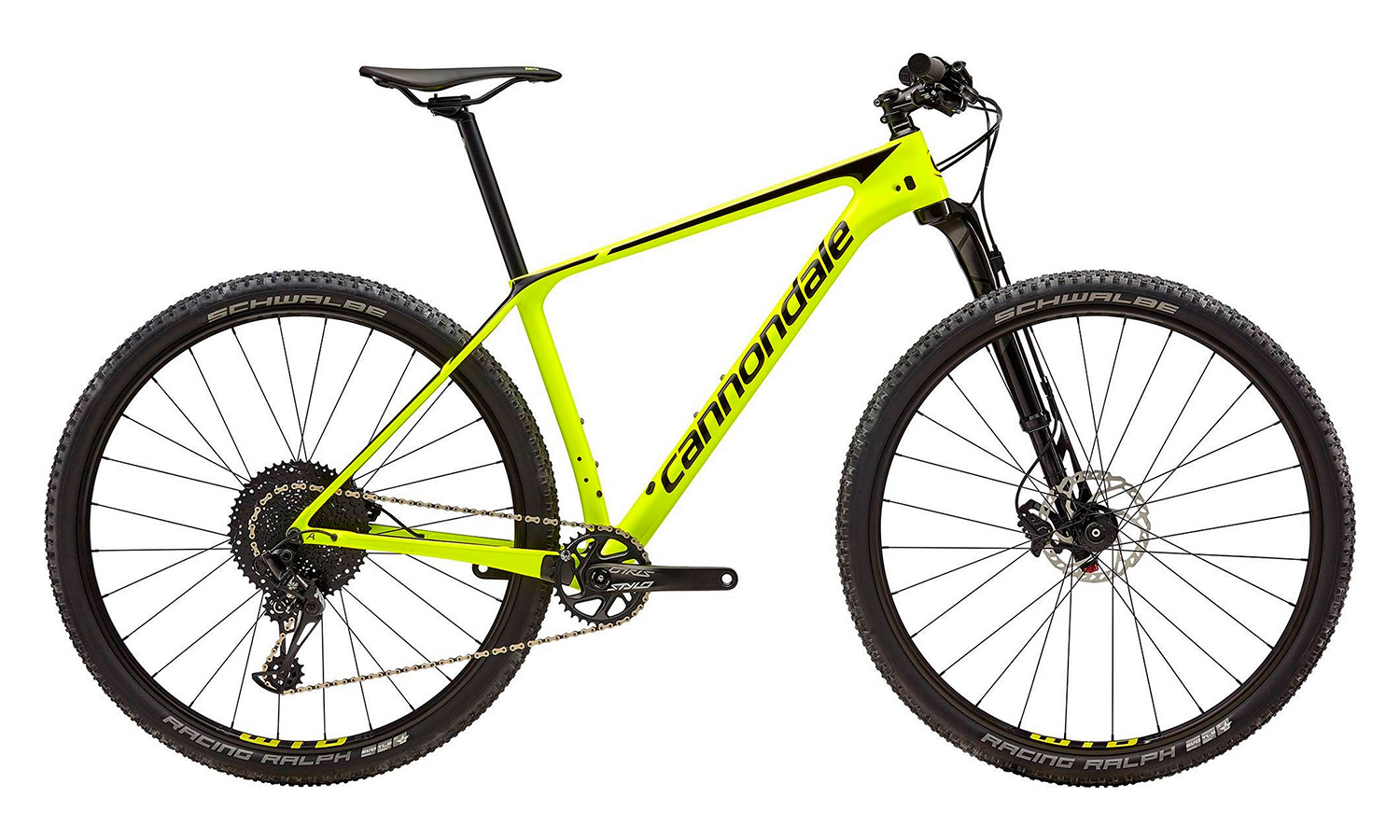 Фотография Велосипед 29" Cannondale F-SI Carbon 4 (2019) 2019 лайм